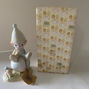 Precious moments figurine Lord keep on the ball Brand new